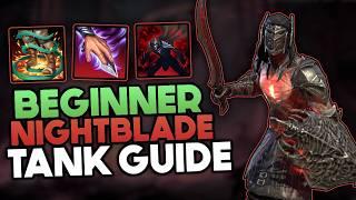 Beginner Nightblade Tank Build & Guide for PvE | Sets, Skills, Champion Points | ESO - Update 44