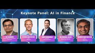 Keynote Panel: AI in Finance at Global Artificial Intelligence Virtual Conference Sep 2020