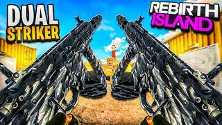 USING the DUEL STRIKER LOADOUT on REBIRTH ISLAND WARZONE !