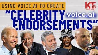 Creating Fake Celebrity Endorsements with Voice.AI | Fun Experiment by The Klaus Team"