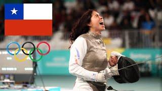Chilean Fencer Demolishes World #5 to qualify for Paris Olympics