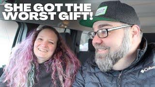 Getting Stuck With The WORST Gift! Hilarious Gift Exchange!