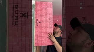 Best Shower Waterproofing! GURU Shower System #diy #tools #construction