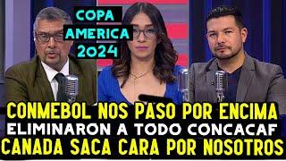 PRENSA CENTROAMERICANA RENDIDA ANTE NIVEL DE CONMEBOL FRENTE A CONCACAF EN ESTA COPA AMERICA 2024