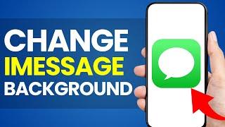 How To Change iMessage Background On iOS 17!