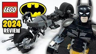 LEGO Batman Construction Figure and the Bat-Pod Bike  (76273) - 2024 Set Review