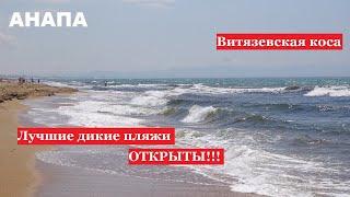 АНАПА - Витязевская коса - дикие песчаные пляжи. Отдых на косе в Витязево.