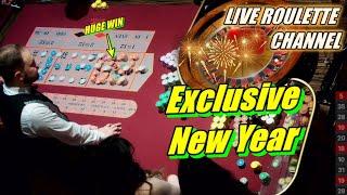 LIVE ROULETTE |  Exclusive New Year  In Casino Las Vegas  Watch Biggest Win  2025-01-01