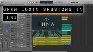 Open Logic X Sessions in Universal Audio Luna