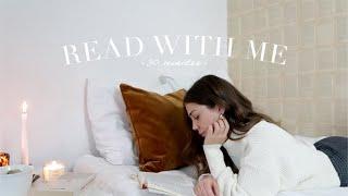 Read With Me | 30 minutes of cozy reading & relaxing piano music | Reading Motivation 