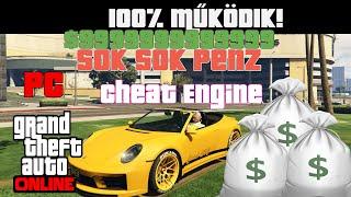  PC-n cheat engine-elGta V online* Így lehetsz néhány másodperc alatt milliomos