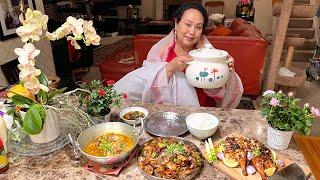 Happy Mother’s Day Special: Tharoi, Sougri, Hilsha, eggplant stir fry… Happy Mother’s Day everyone 