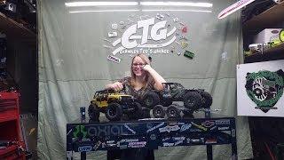 Crawler Teds Garage - Intro Girl Kiara with her rigs !