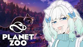 【PLANET ZOO】can I create a zoo of only creepy creatures? 【Maid Mint Fantôme】