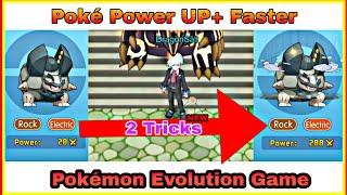  2 Poké PowerUP+ TRICKS I FOUND ⭐ | Monster honor fight | Pokemon Evolution| Pss Gamer King 