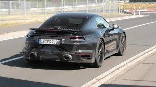 PORSCHE 992 TURBO (580HP) & 992 Turbo S (620HP) SPIED TESTING AT THE NÜRBURGRING!