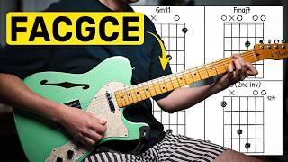 Essential FACGCE Chords for Math Rock & Midwet Emo