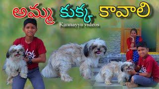 అమ్మ కుక్క కావాలి -1 | Amma Kukka Kavali | Matlade kukka konte | Kannayya Videos | Trends adda