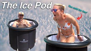 The Ice Pod portable ice bath and cold plunge