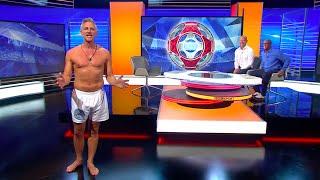 Gary Lineker Presents Match of the Day in his Underwear