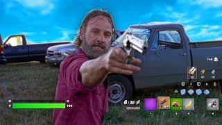 Rick And Negan Fight But It's In Fortnite