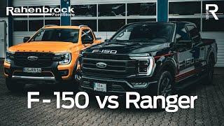 Ford Ranger vs. Ford F-150 