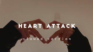 Heart Attack (slowed+reverb) Demi Lovato [with lyrics] tiktok edit slowed song||•