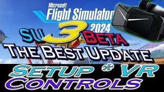 MSFS 2024 Sim Update Beta 3 In Action With Settings Controls and Pimax!