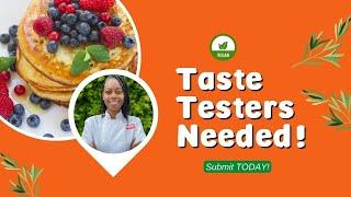 Become a Taste Tester for Cotton Creations!