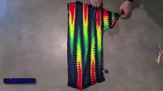 #TIEDYE Displaying Rainbow/vertical Wig-Wag DNA