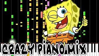 Crazy Piano Mix! SPONGEBOB SQUAREPANTS Theme