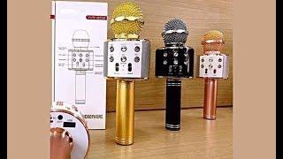 Обзор караоке микрофона WSTER WS-858 / Karaoke microphone WSTER WS-858