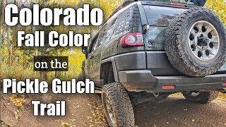 COLORADO FALL COLORS! Pickle Gulch Trail