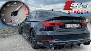 Loud Audi S3 Sedan POV drive on mountain roads