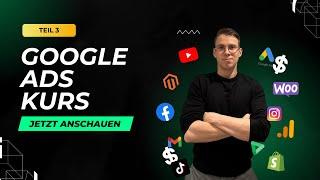 Google Ads Kurs 2023 für Shopify Online Shops (3/4) - Shopping Feed Optimierung und Merchant Center