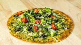 Healthy Pesto Tortilla Pizza | Recipe by Cooktube