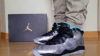 NIKE AIR JORDAN 10 X RETRO 30TH AS ALL-STAR STATUE OF LADY LIBERTY NYC 2015 ON FEET REVIEW HEAT!