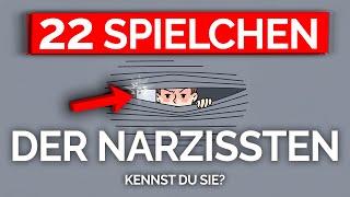 DAS tun Narzissten dir HEIMLICH an (22 krasse Spielchen!)