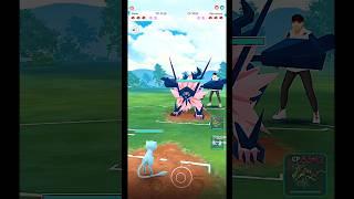 Dusk Mane Necrozma V/SMew PVP Psychic Battle in #pokemongo