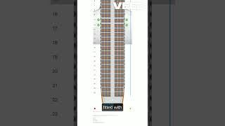 EasyJet Airbus A319 Flight Seatmap Review (single Economy Class cabin)