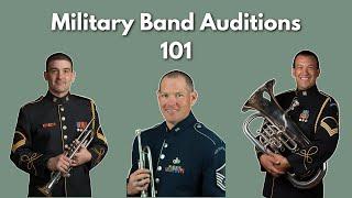 MTJ Podcast Episode 1: The Basics of Military Band Auditions