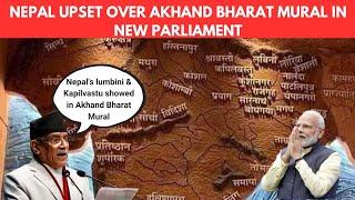 Akhand Bharat mural inside India's new Parliament kicks up a storm in Nepal  Here's why