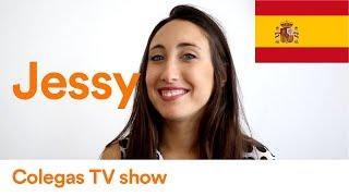 Jessy is talking about the Spanish TV show 'Colegas' on Lingopie, and why you HAVE to watch it!