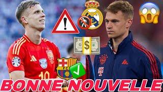 BARCA A/RENCONTRE AGENTS DANI OLMO OBJECTIF DU CLUB ET DE LE SIGNÉ REAL MI DÉ INTÉRESSÉ SUR BAYER