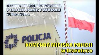 Ostrołęckie obchody 100. rocznicy powołania POLICJI PAŃSTWOWEJ