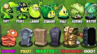 All Plants Max Level Vs All Item Gravestone - Who Will Win? Pvz 2 Plant Vs Plant