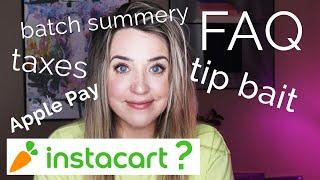 Instacart FAQ | Beginner Tips & Questions