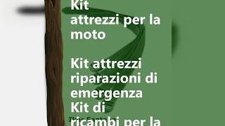 Kit attrezzi da moto per i viaggi | Born To Be Free