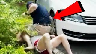 Corrupt Cop SNAPS on Neighbor, Gets Caught on Camera