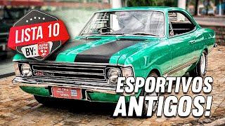 10 CARROS ESPORTIVOS ANTIGOS